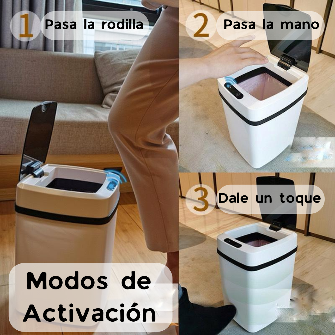 NUEVA PAPELERA CON SENSOR