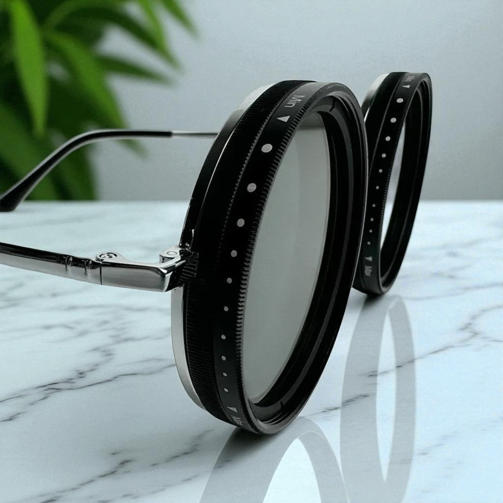 NUEVAS BLACK LENS - GAFAS POLARIZADAS DE LENTE AJUSTABLE