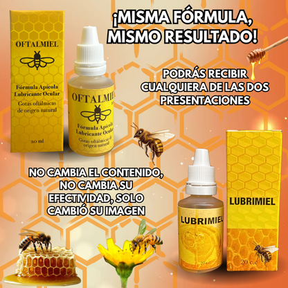 ¡Nuevo! Gotas Oftalmiel  - Alivio Natural para el descanso de tus ojos