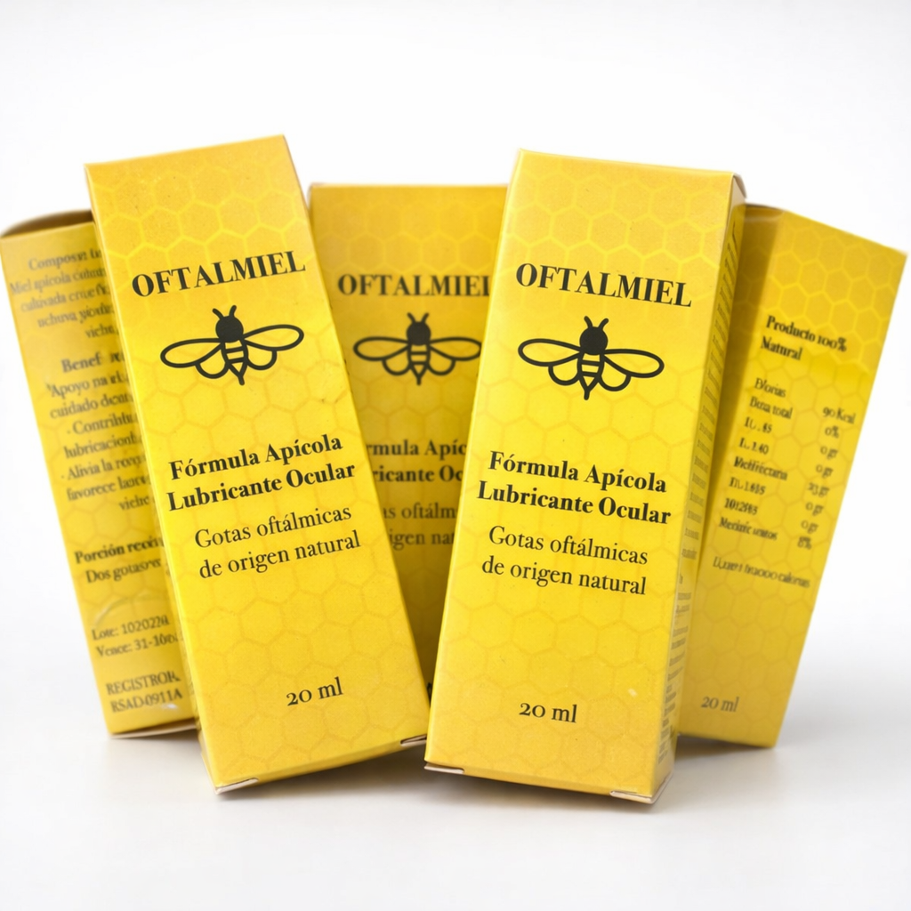 ¡Nuevo! Gotas Oftalmiel  - Alivio Natural para el descanso de tus ojos