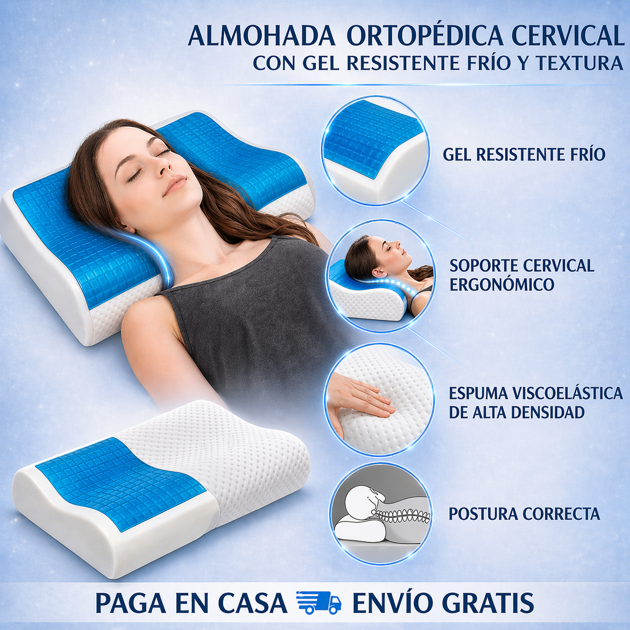 Almohada Sueño Ergonomico