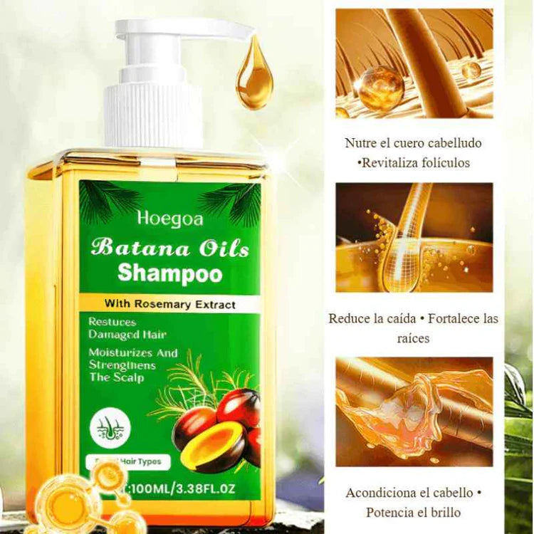 ¡Nuevo! Shampoo y aceite de batana - Secreto ancestral para un cabello fuerte y brillante