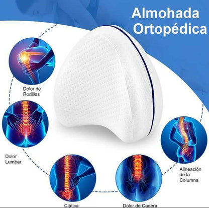 ¡Nuevo! Almohada ergonómica para piernas - Corrige tu postura mientras duermes