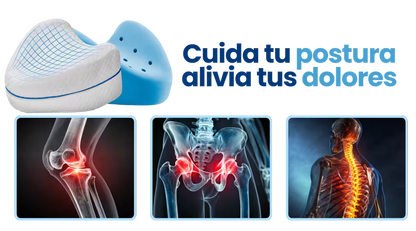 ¡Nuevo! Almohada ergonómica para piernas - Corrige tu postura mientras duermes